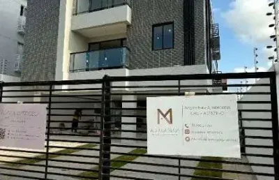 Apartamento garden com 2 dormitórios à venda, 51 m² por r$ 349.000 - aeroclube - joão pessoa/pb