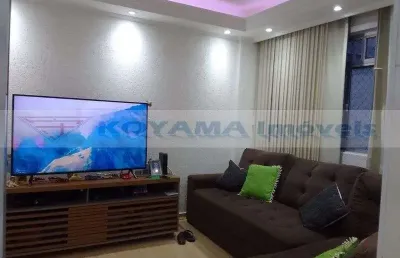 Apartamento com 2 dormitórios à venda, 65m² - taboão - são bernardo do campo/sp