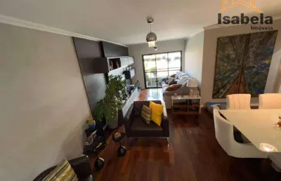 Apartamento com 4 dormitórios à venda, 134 m² por r$ 1.050.000 - chácara inglesa - são paulo/sp