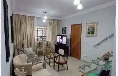 Sobrado com 3 dormitórios à venda, 100 m² por r$ 600.000,00 - vila brasilina - são paulo/sp