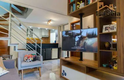 Cobertura ao lado do metrô com 2 dormitórios à venda, 90 m² por r$ 963.000 - chácara inglesa - são paulo/sp