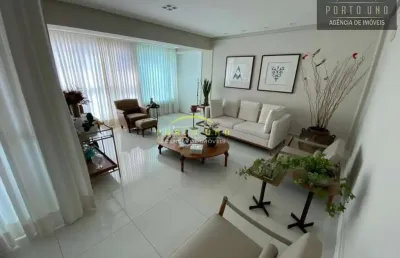 Apartamento de 4 suítes na graça com vista para a baía de todos os santos, lazer completo e localiz