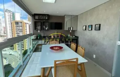 Apartamento para venda em salvador, aquarius, 3 dormitórios, 3 suítes, 3 banheiros, 2 vagas