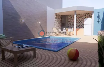Sobrado com piscina - praia de leste( aceita carro )