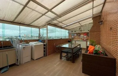 Cobertura 2 andares, com área gourmet, 2 dormitórios e 1 vaga, 90 m² - aricanduva - são paulo