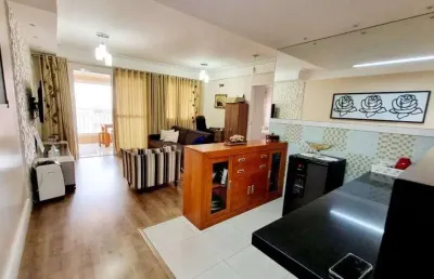 Apartamento à venda com 78 m², 3 dormitórios (sendo 1 suíte), varanda gourmet e 2 vagas de garagem!