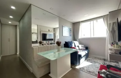 Apartamento em andar alto, planejado e pronto para morar, 2 dormitórios e 1 ótima vaga - belenzinho