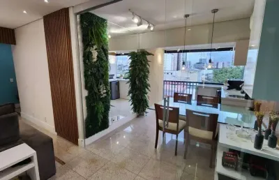 Apartamento reformado beverly hills home & club, varanda gourmet, 3 dormitórios (1 suíte) e 3 vagas