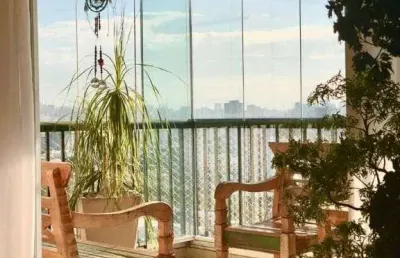 Apartamento com 178m², 3 suítes, sala com 3 ambientes, varanda gourmet e 3 vagas de garagem, na moo