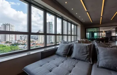 Luxuoso apartamento à venda no figueira altos do tatuapé – 4 suítes, 5 vagas, 337m² - o mais alto r