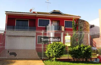 Sobrado à venda 4 quartos, 3 suites, 2 vagas, 462m², uvaranas, ponta grossa - pr