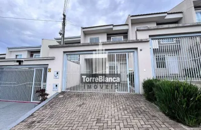 Sobrado com 3 dormitórios à venda, poucas quadras do lago de olarias ,  70 m²- oficinas/ponta gross