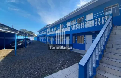 Kitnet mobiliado para locação, 1 vaga de estacionamento, 32 m², próximo ao campus uepg, uvaranas -
