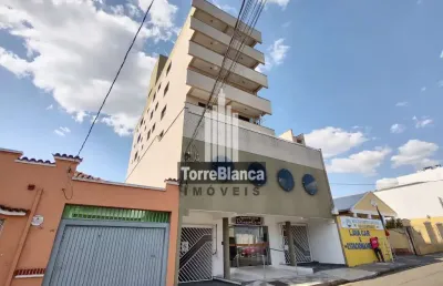 Apartamento para locação, 40m², edifício d' cezares, centro - ponta grossa/pr