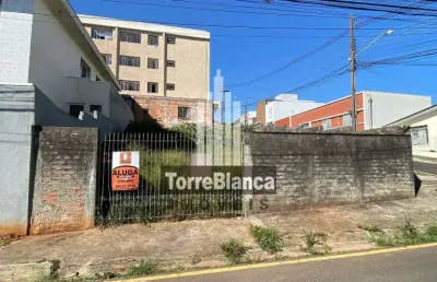 Terreno para locação no centro, com 360m², por r$2.000,00 por mês, mais encargos!
