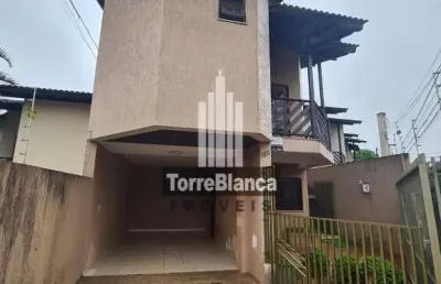 Sobrado  de esquina semi - mobiliado à venda com 3 quartos sendo 1 suíte , estrela, ponta grossa, p