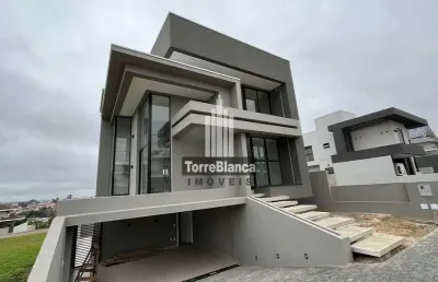Casa em condominio à venda, jardim carvalho, ponta grossa, pr