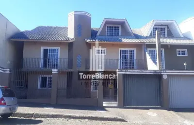 Sobrado à venda 3 quartos, 1 suite, 4 vagas, 199.8m², uvaranas, ponta grossa - pr