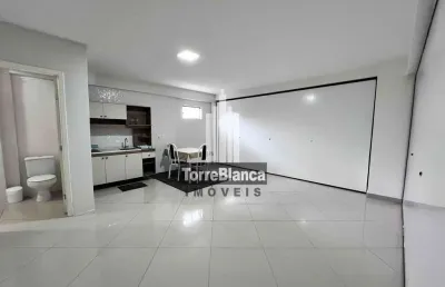 Flat para locação no centro da cidade, 1 dormitório ideal para você estudante, 25 m² -  centro, pon