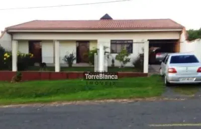 Casa à venda 4 quartos, 2 vagas, 495m², boa vista, ponta grossa - pr