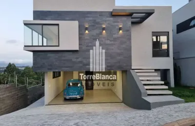 Casa em condomínio fechado com 3 quartos à venda na Rua Eduardo Burgardt, Contorno, Ponta Grossa
