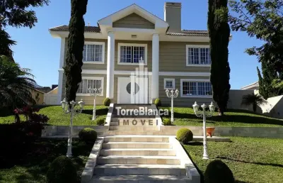 Casa à venda 4 quartos, 4 suites, 6 vagas, 1008m², órfãs, ponta grossa - pr | condomínio royal park