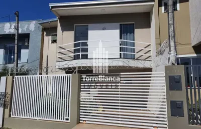 Sobrado com 3 dormitórios para alugar, 96 m² por r$ 3.500,00/mês - orfãs - ponta grossa/pr