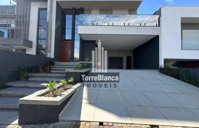 Residencia de alto padrão no condominio villa toscana, colônia dona luíza, ponta grossa, pr
