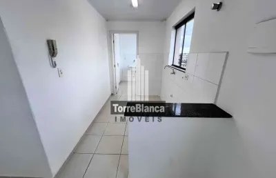 Apartamento com 1 dormitório para alugar, 60 m² - centro - ponta grossa/pr