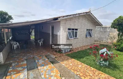 Dois imóveis no mesmo terreno – casa de alvenaria (114 m²) e casa de madeira, próximo à w3 e winner