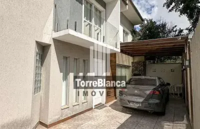 Sobrado à venda em frente ao parque dos franceses, oficinas, ponta grossa, pr