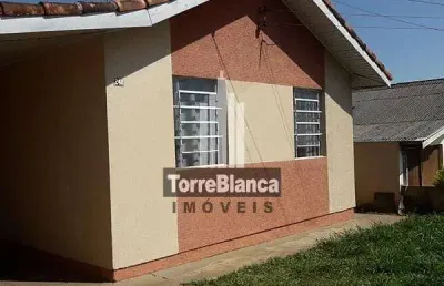 Casa com 3 dormitórios no santa paula - ponta grossa/pr