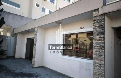 Casa com piscina e churrasqueira para locação, 03 quartos e 01 suíte, 300m², estrela - ponta grossa