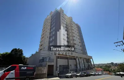 Cobertura duplex com 1 quarto para locação, 70 m²- centro, ponta grossa, pr