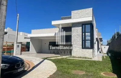 Casa à venda, condomínio reserva ecoville i, 3 quartos (1 suíte), cozinha gourmet e lazer completo