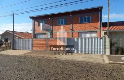Galpão logístico para locação, 3 salas, 2 banheiros - 400 m² - uvaranas, ponta grossa, pr