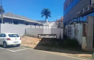 Terreno à venda na Rua Júlia Wanderley, Centro, Ponta Grossa