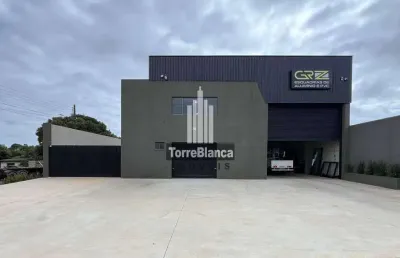 Galpão / barracão para locação e venda, no  320m², boa vista - ponta grossa/pr