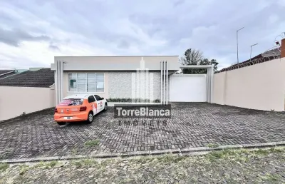 Casa comercial para venda, 6 salas, 3 banheiros e 6 vagas, 267m², uvaranas - ponta grossa/pr
