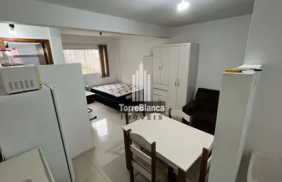 Flat mobiliado para locação, aproximadamente 27m², próximo ao campus uepg, uvaranas - ponta grossa/