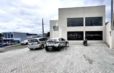 Loja para locação, 2 salas e 4 banheiros, 260 m², localização privilegiada, contorno - ponta grossa