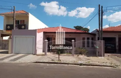 Casa com 4 dormitórios à venda, 152 m² por r$ 430.000,00 - uvaranas - ponta grossa/pr