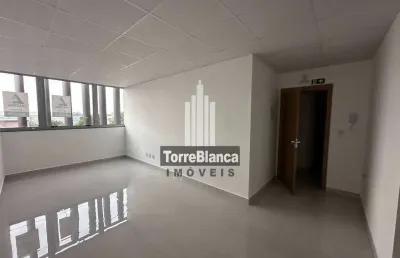 Sala com garagem, em condomínio comercial recém construído para locação, 40 m² , nova rússia, ponta
