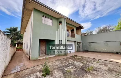 Sobrado para locação em guaragi, 4 quartos, 2 cozinhas -   ponta grossa, pr