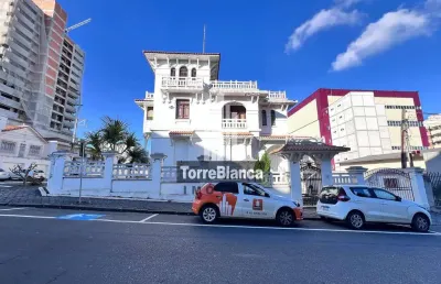 Sobrado comercial para locação, 5 salas e 7 vagas, 3 banheiros, 578m², centro - ponta grossa/pr
