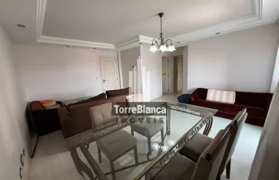 Apartamento à venda, mobiliado no edifício riachuelo com 3 quartos, suíte e churrasqueira na sacada