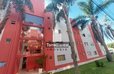 Flat mobiliado para locação, 1 quarto, 1 vaga de estacionamento, 40 m², próximo ao campus uepg, uni
