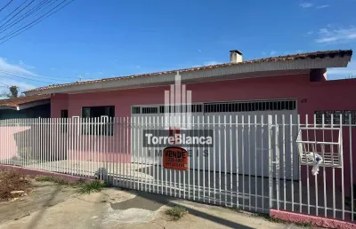 Casa à venda e para locação, com 3 quartos (sendo 1 suíte) - jardim carvalho - ponta grossa/pr