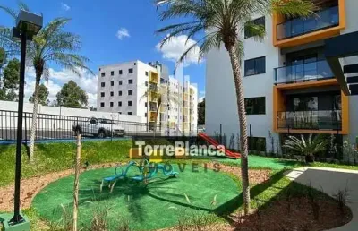 Apartamento semimobiliado, locação, 2 quartos, sacada com churrasqueira, 50 m², próximo ao campus u