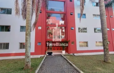 Locação - flat com 1 quarto, 1 vaga, 40 m², próximo ao campus uepg, uvaranas.